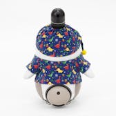 パジャマ(ナイトキャップ付き)恐竜ネイビー