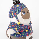 パジャマ(ナイトキャップ付き)恐竜ネイビー