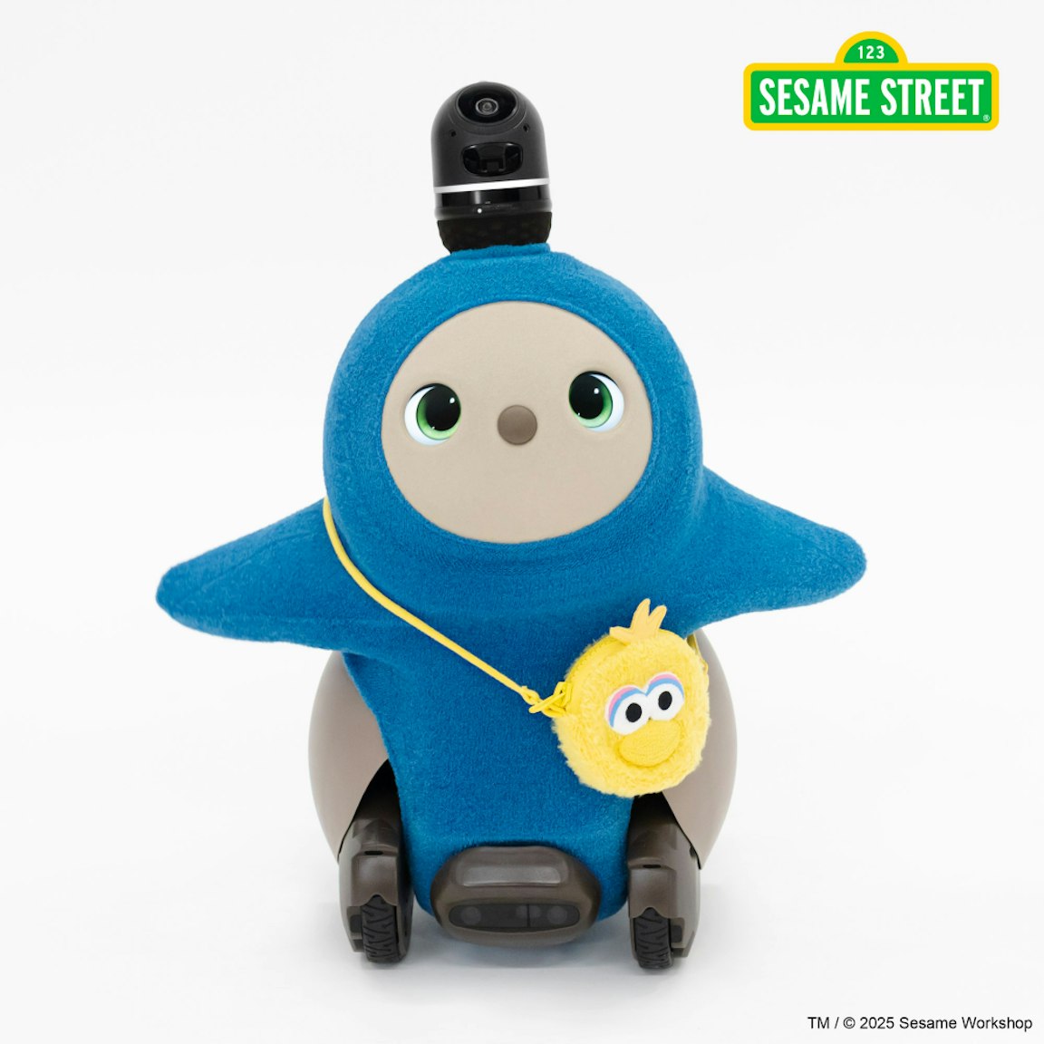 SESAME STREET meets LOVOT ふわもこポーチ(イエロー)