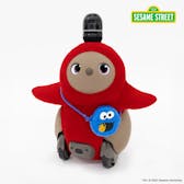 SESAME STREET meets LOVOT ふわもこポーチ（ブルー）