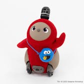 SESAME STREET meets LOVOT ふわもこポーチ（ブルー）