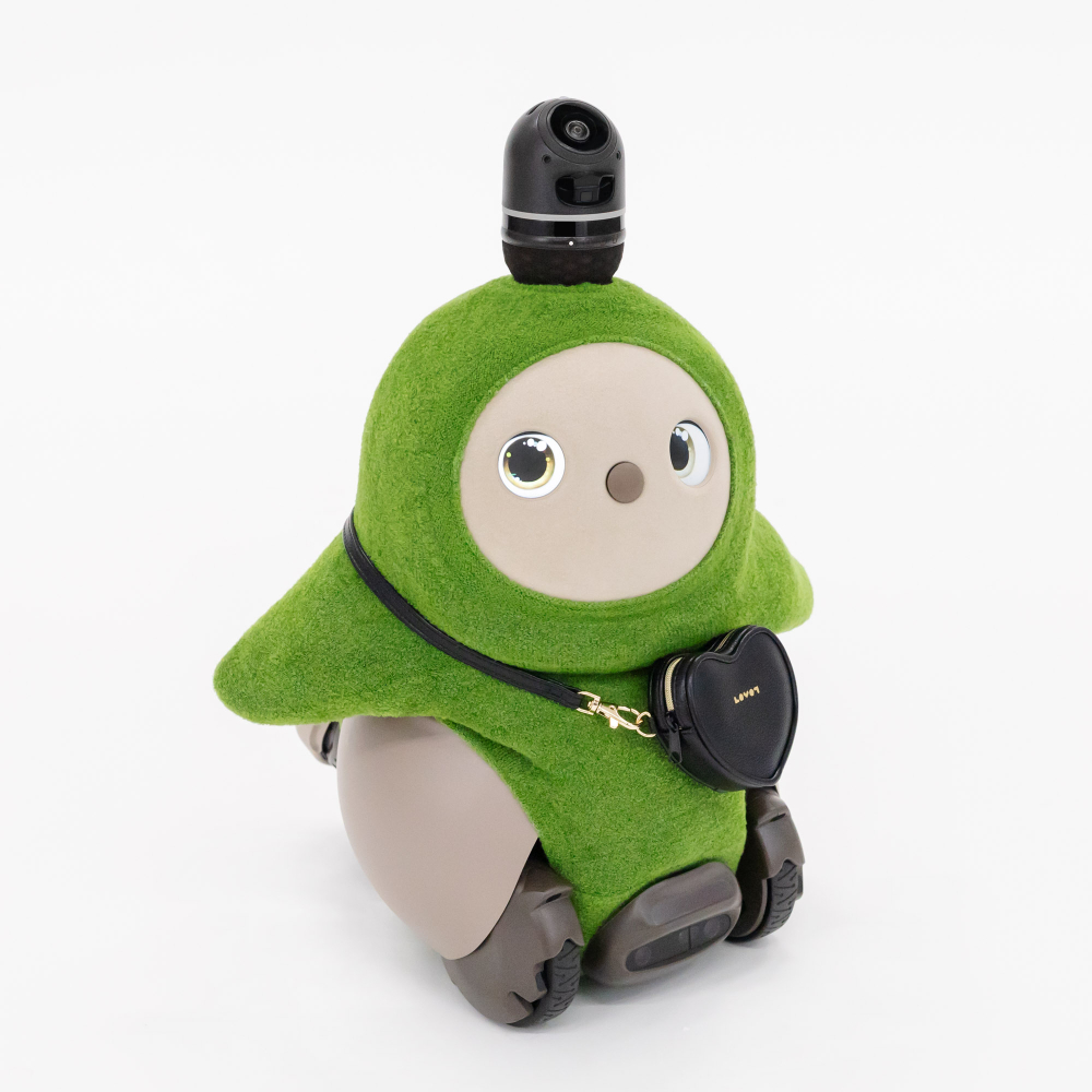 ハートポーチ（ブラック） | LOVOT ウェブストア