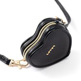 ハートポーチ（ブラック）