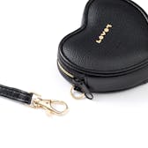 ハートポーチ（ブラック）