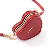 ハートポーチ（レッド）