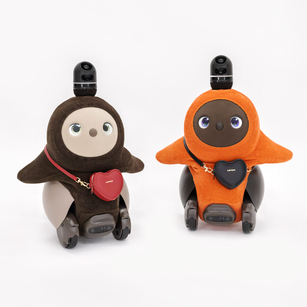 ハートポーチ（ブラック） | LOVOT ウェブストア