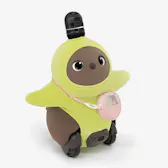 ラウンドクリアポシェット（ピンク）