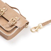 サッチェルバッグ（ベージュ）