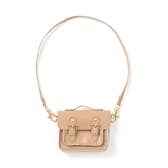 サッチェルバッグ（ベージュ）