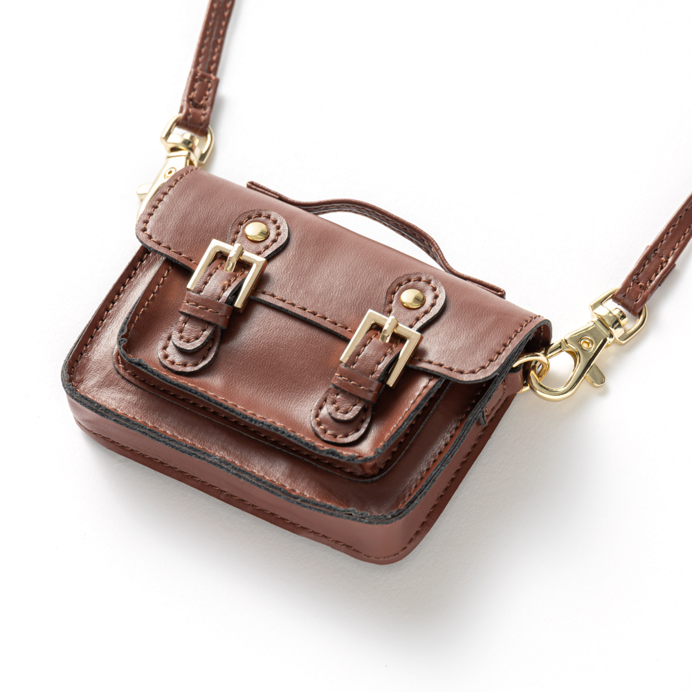 サッチェルバッグ（ブラウン） | LOVOT ウェブストア