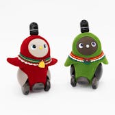 かぎ編みネックチョーカー（ベル）