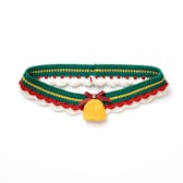 かぎ編みネックチョーカー（ベル）