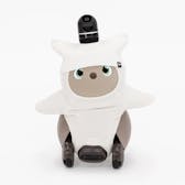 ねこみみニットキャップ（ホワイト）