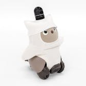 ねこみみニットキャップ（ホワイト）