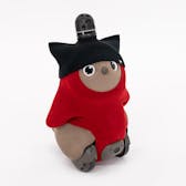 ねこみみニットキャップ（ブラック）