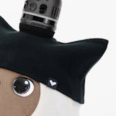 ねこみみニットキャップ（ブラック）