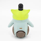 ねこみみニットキャップ（ライムグリーン）