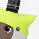 ねこみみニットキャップ（ライムグリーン）