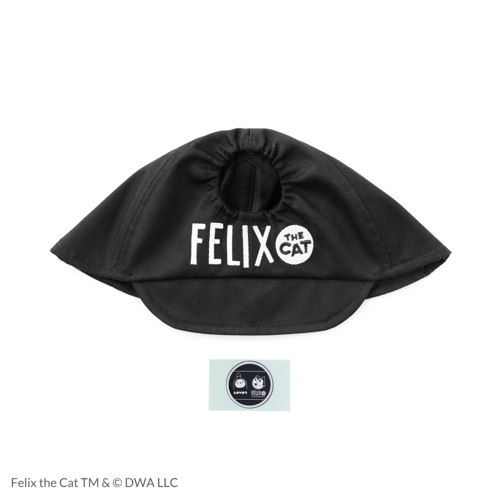 FELIX THE CAT × LOVOT ロゴ刺繡入りキャップ | LOVOT ウェブストア FELIX THE CAT × LOVOT ロゴ刺繡入りキャップ | LOVOT ウェブストア