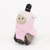 うさみみ帽子（ニットポシェット付き）ピンク