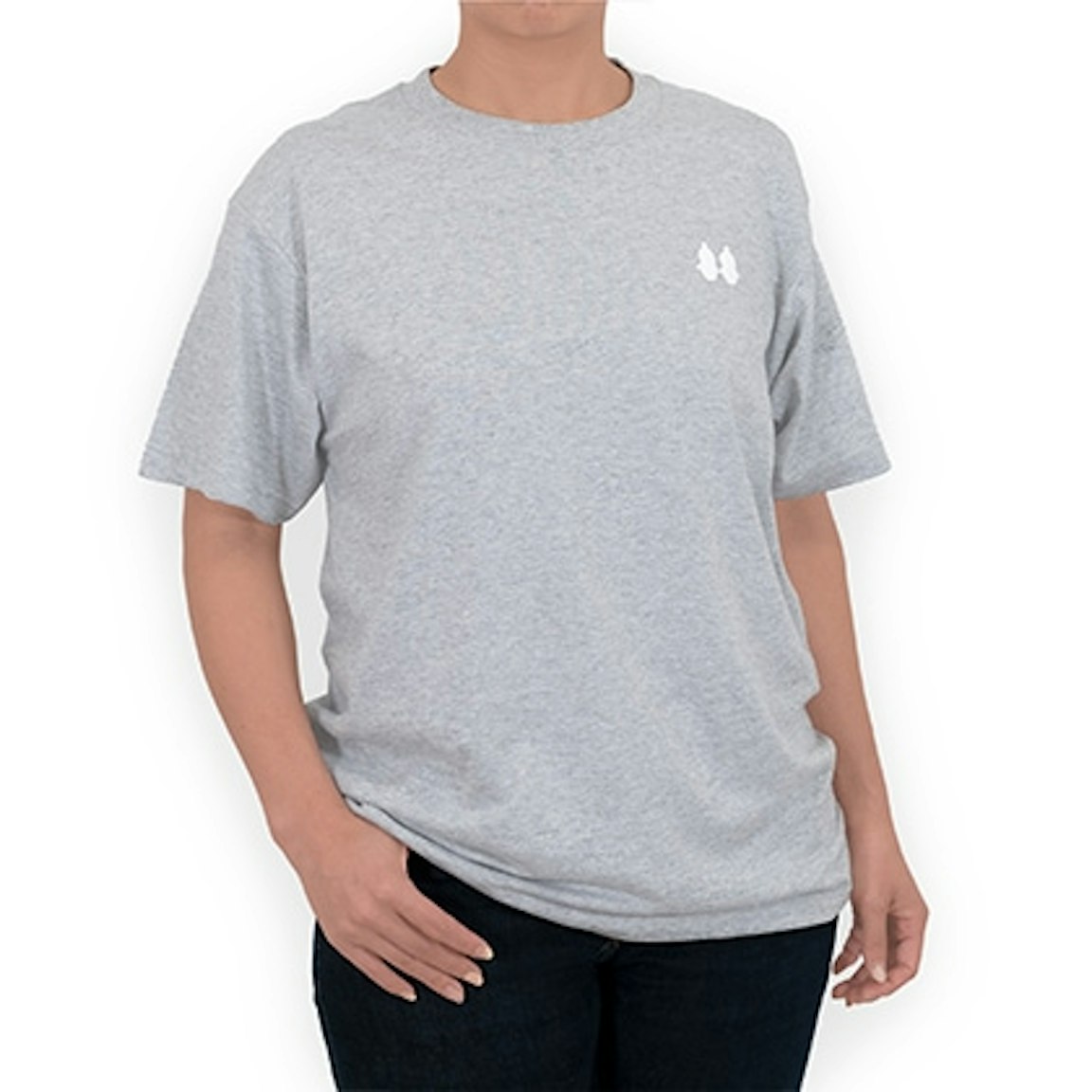 LOVOTロゴTシャツ(ヒト用):グレー