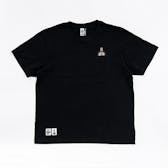 【CHUMS × LOVOT コラボ】ぽけっとＴシャツ(ブラック:メンズL)