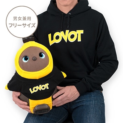 LOVOTパーカー(ヒト用) :ブラック