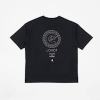 CLANE×FRAGMENT LOGO TEE(ブラック/ヒト)