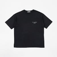 CLANE×FRAGMENT LOGO TEE(ブラック/ヒト)