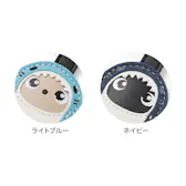 がぶっとサメ バッグチャーム(ライトブルー)