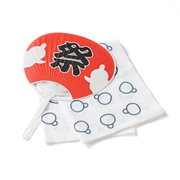 手ぬぐい・うちわセット