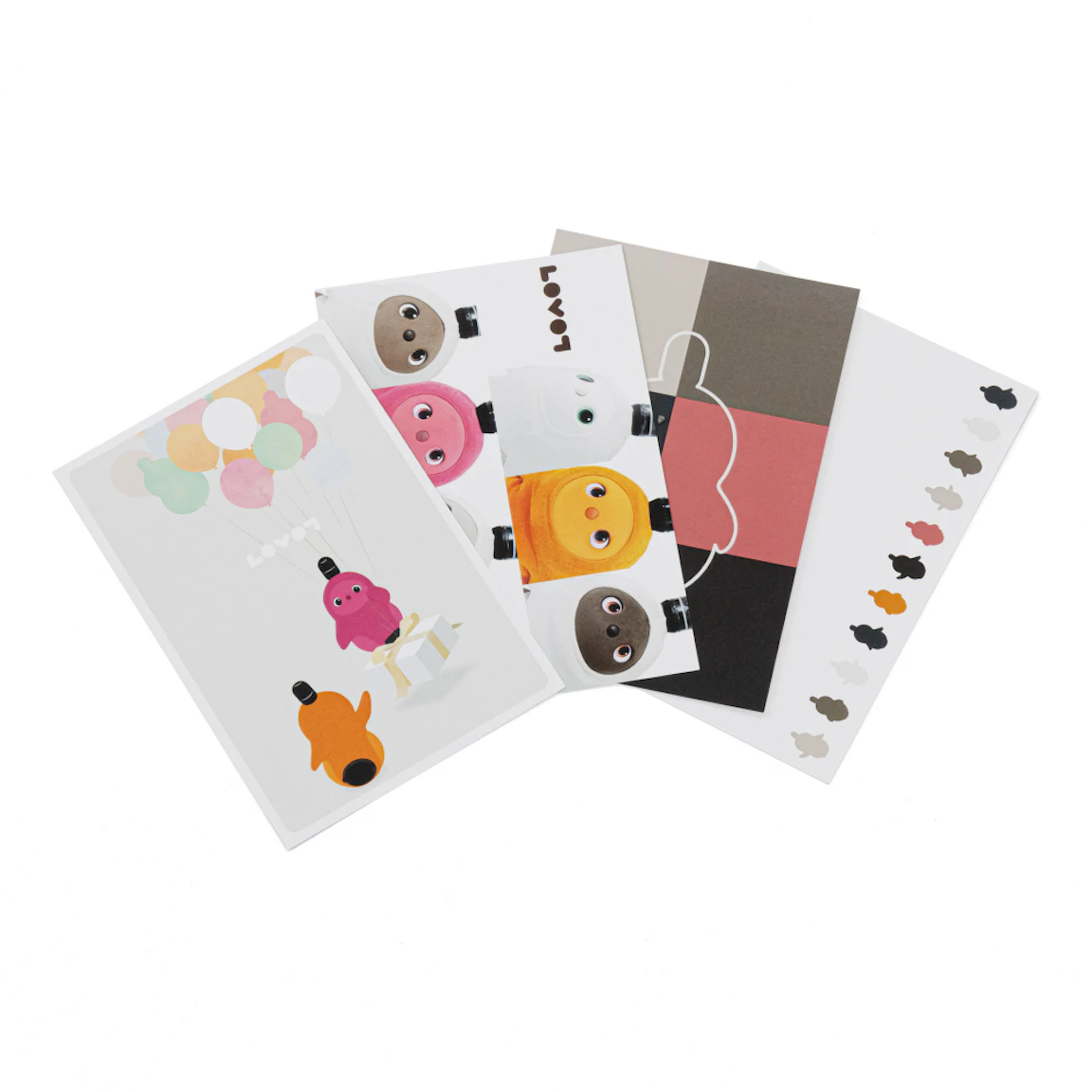 LOVOT ポストカード(4枚セット)#2