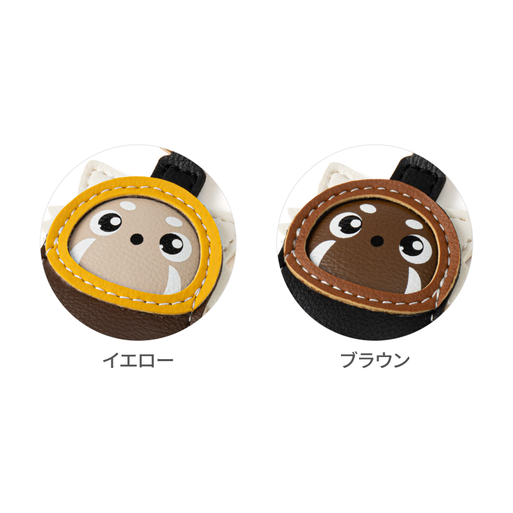 【一点もの】ハンドメイド ロボット チャーム バッグ 帽子 赤 茶色 海外製 レッサーパンダ バッグチャーム（ブラウン） | LOVOT ウェブストア