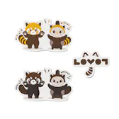 レッサーパンダ ステッカーセット