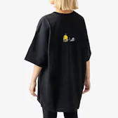 LOVOT 絵文字Tシャツ（ヒト用）ブラックM