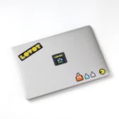 PAC-MAN×LOVOT マルチステッカー