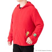 SESAME STREET meets LOVOT ふわもこパーカー(レッド)ヒト用