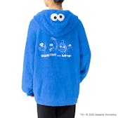 SESAME STREET meets LOVOT ふわもこパーカー（ブルー）ヒト用