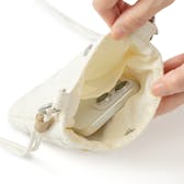 LOVOT キルティングモバイルショルダー(きなりホワイト)