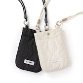 LOVOT キルティングモバイルショルダー(きなりホワイト)