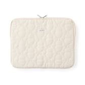 LOVOT キルティングPCケース(きなりホワイト)