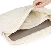 LOVOT キルティングPCケース(きなりホワイト)