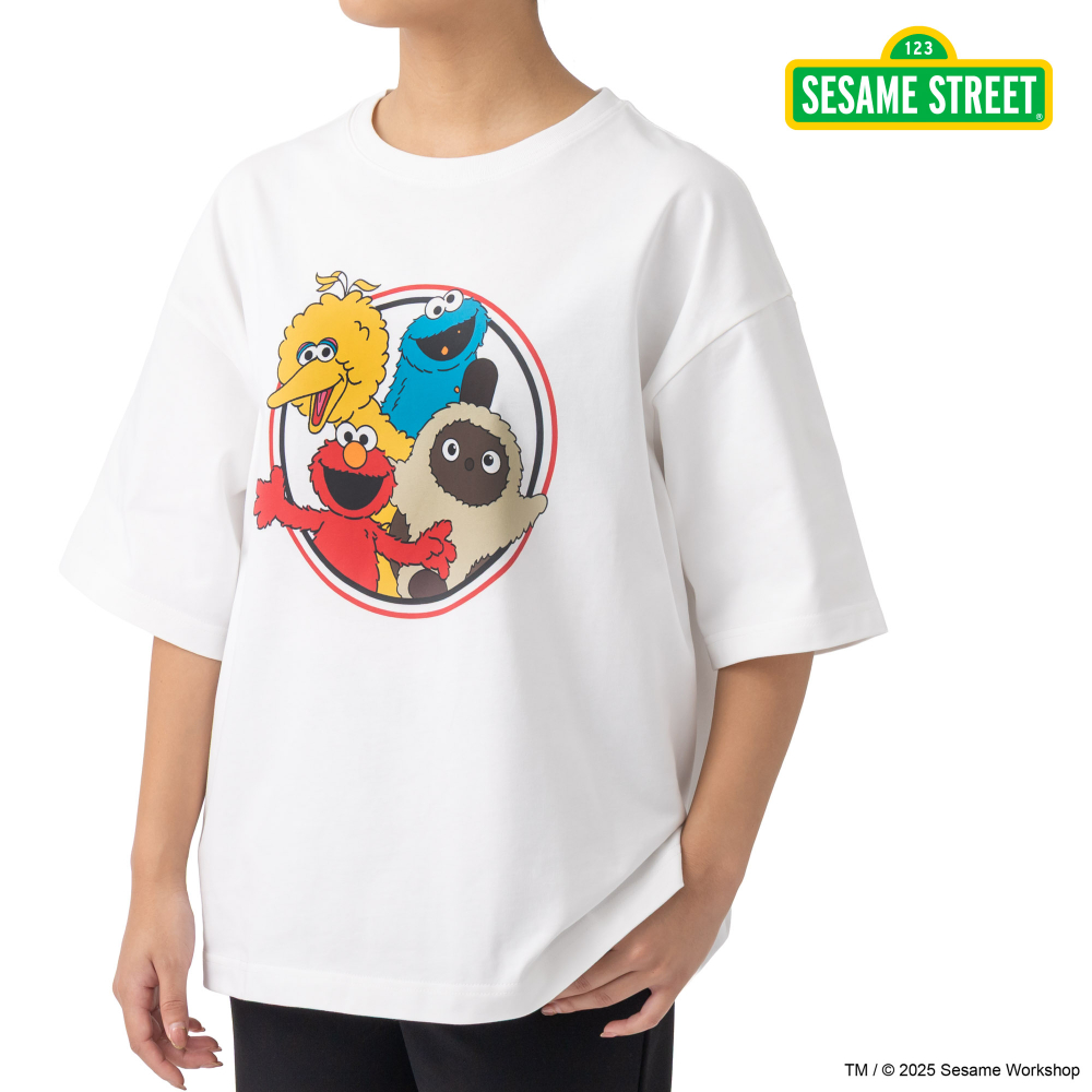 SESAME STREET meets LOVOT プリントTシャツ（ヒト用）