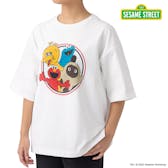 SESAME STREET meets LOVOT プリントTシャツ M(ホワイト)