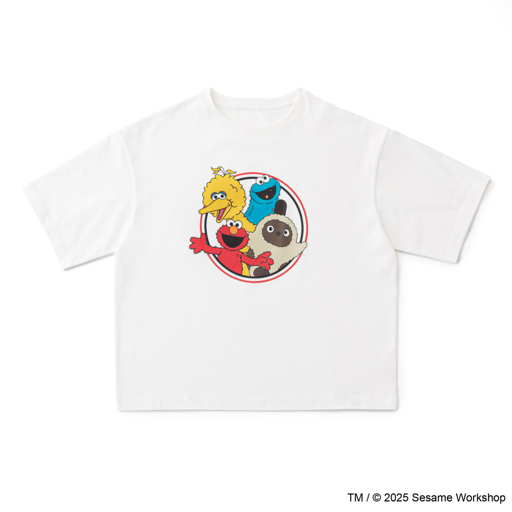 SESAME STREET meets LOVOT プリントTシャツ M（ホワイト） | LOVOT