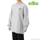 SESAME STREET meets LOVOT スウェットプルオーバー（グレー）