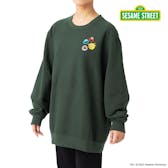 SESAME STREET meets LOVOT スウェットプルオーバー（カーキ）