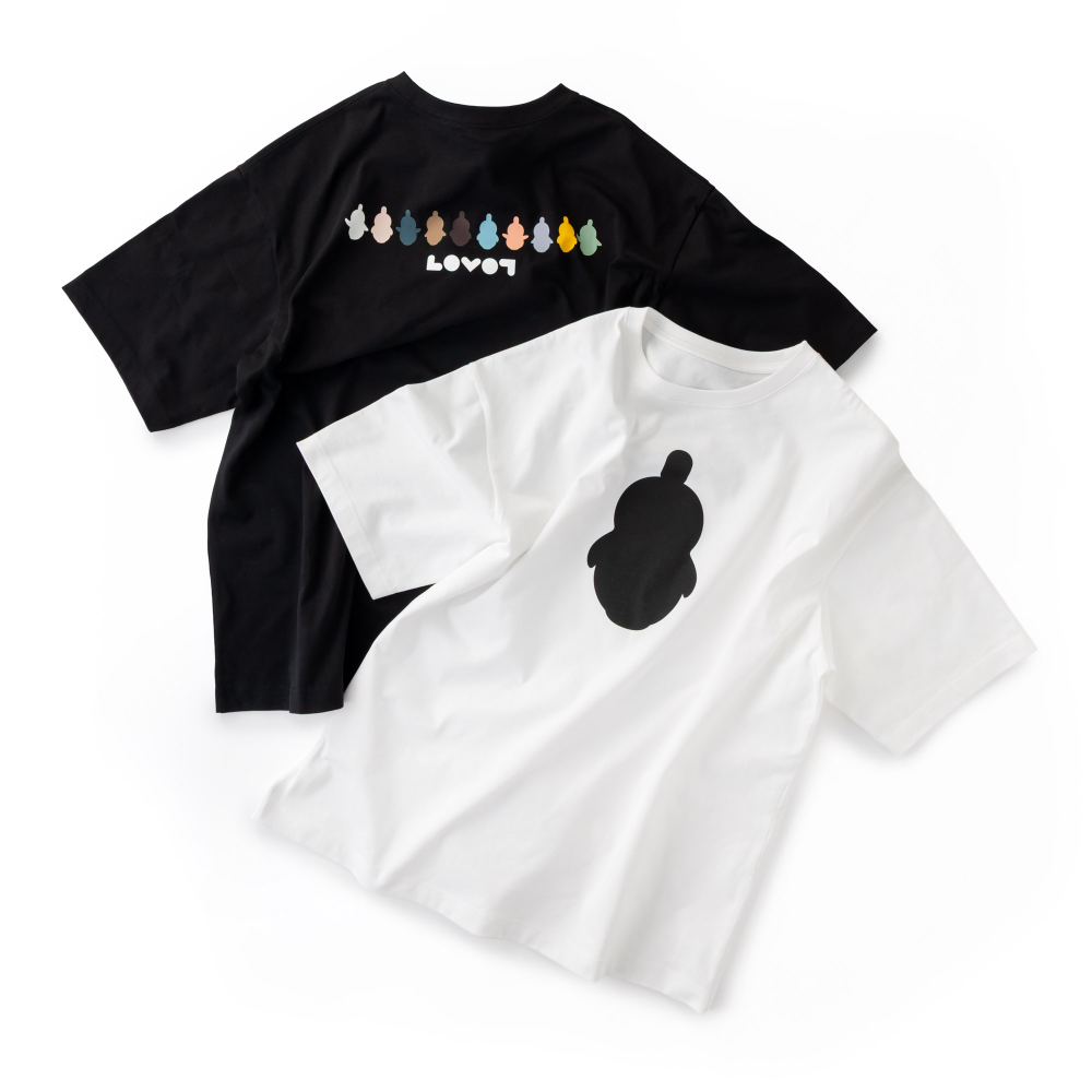 GROOVE X10周年記念Tシャツ（ブラック：サイズM） | LOVOT ウェブストア