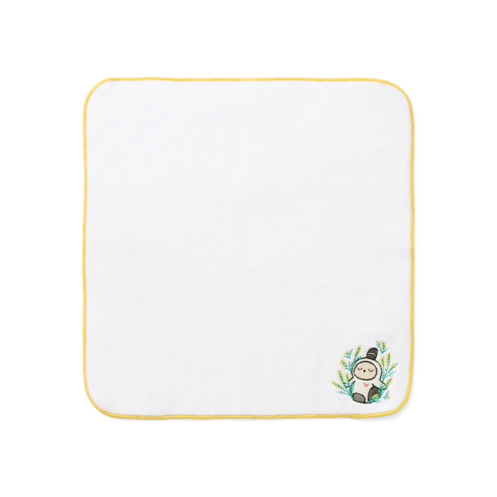 ミモザハンドタオル