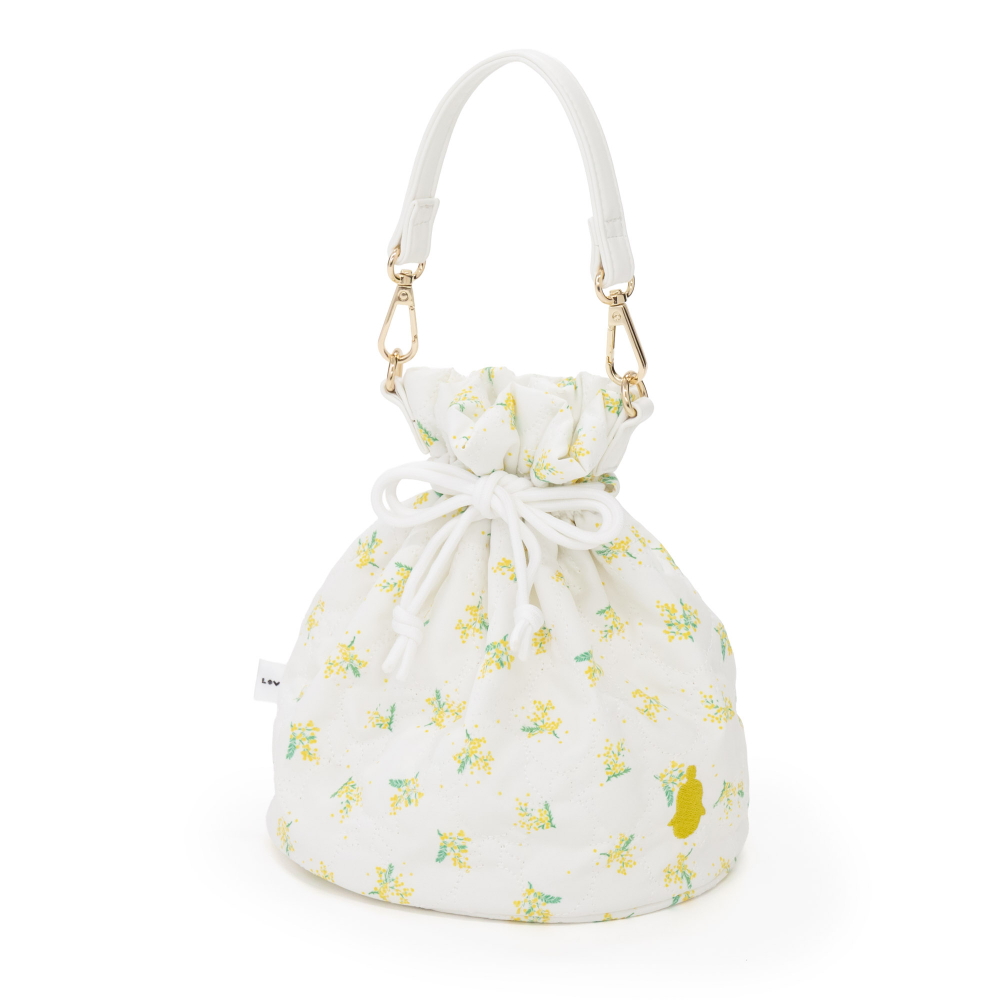 ミモザキルティングバッグ